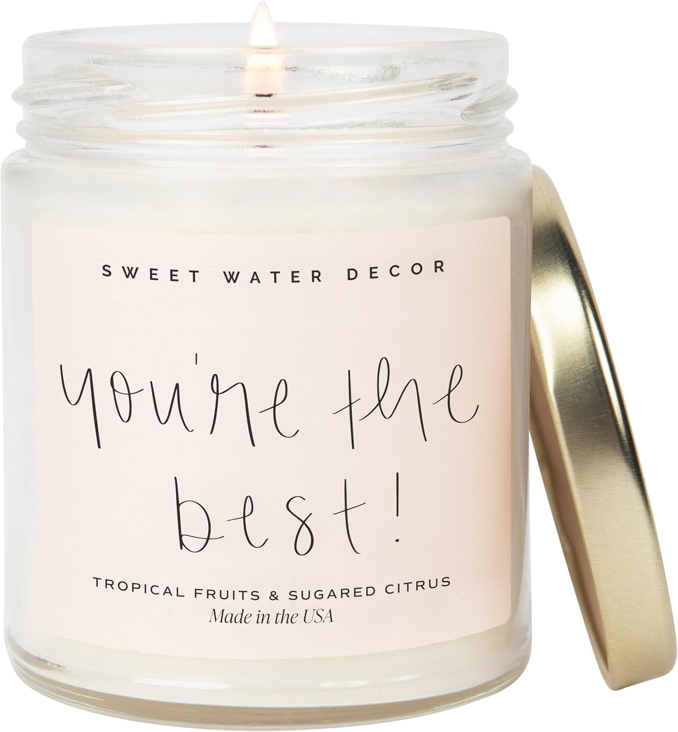You're the Best Tropical Scented Candle