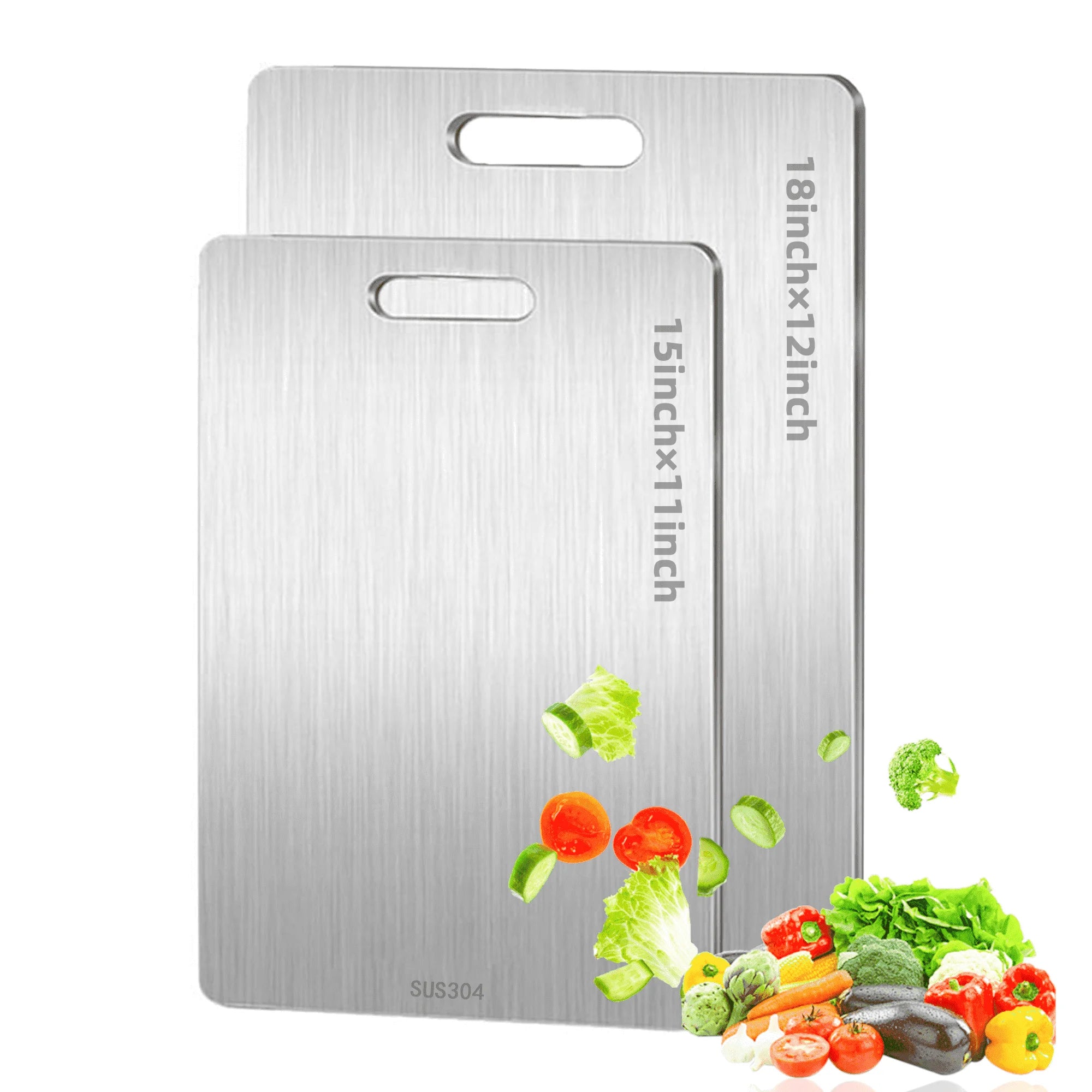 Double-Sided Titanium Cutting Board