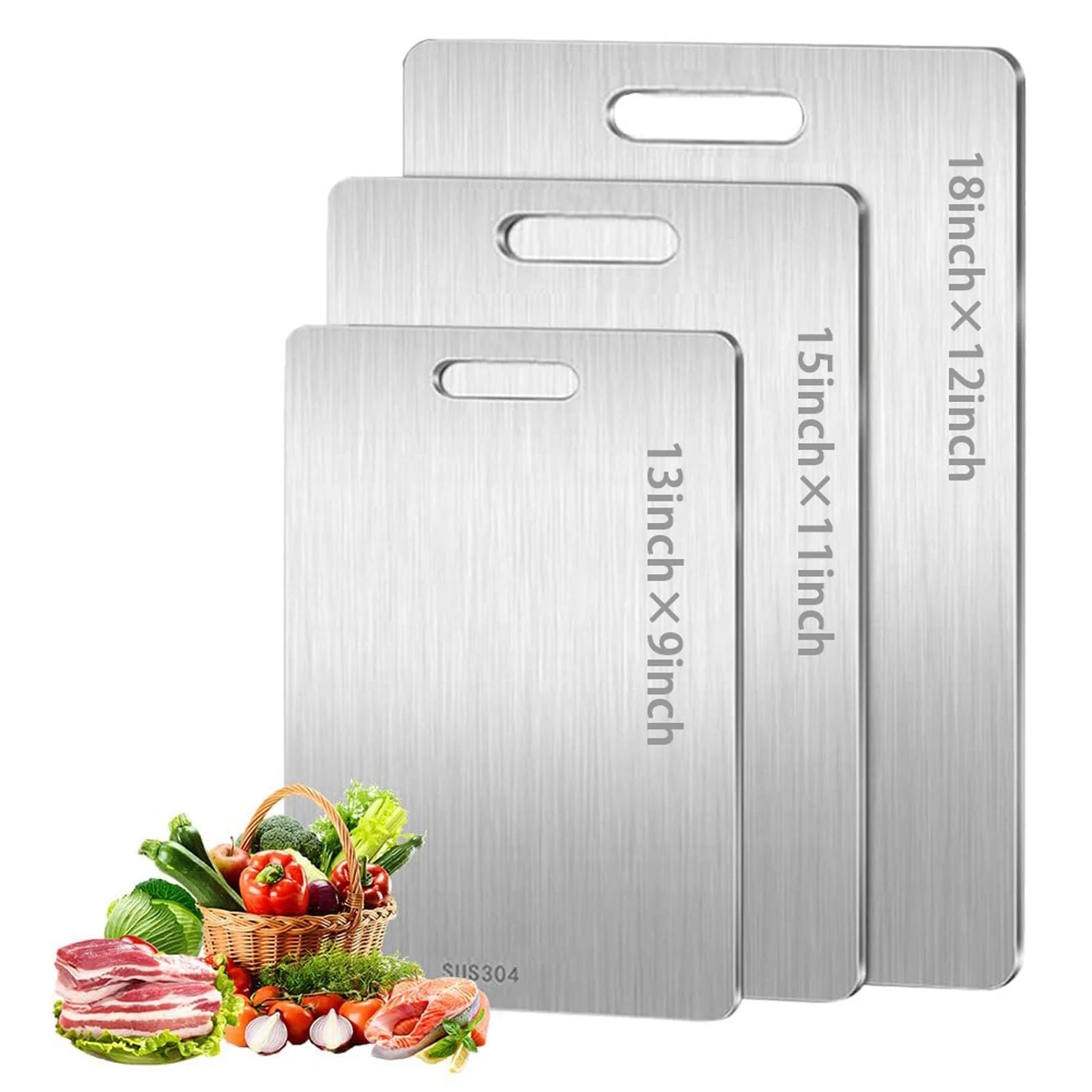 Double-Sided Titanium Cutting Board