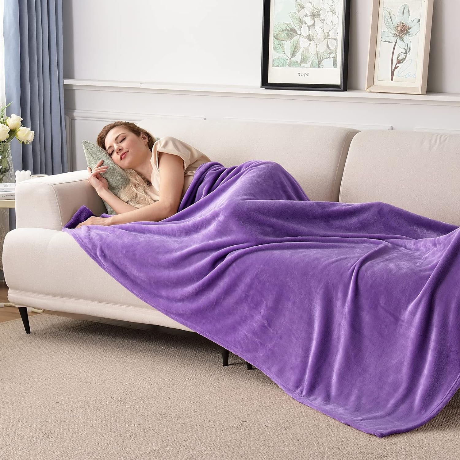  Flannel Fleece Throw Blanket