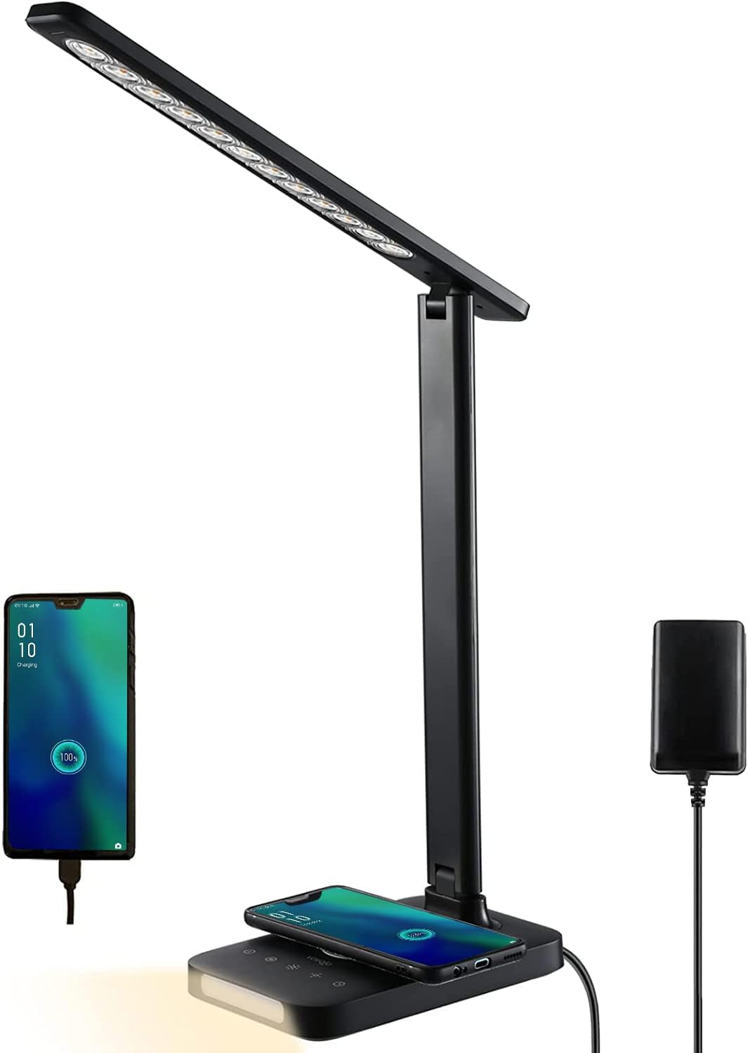  LED Desk Lamp with Fast Charger