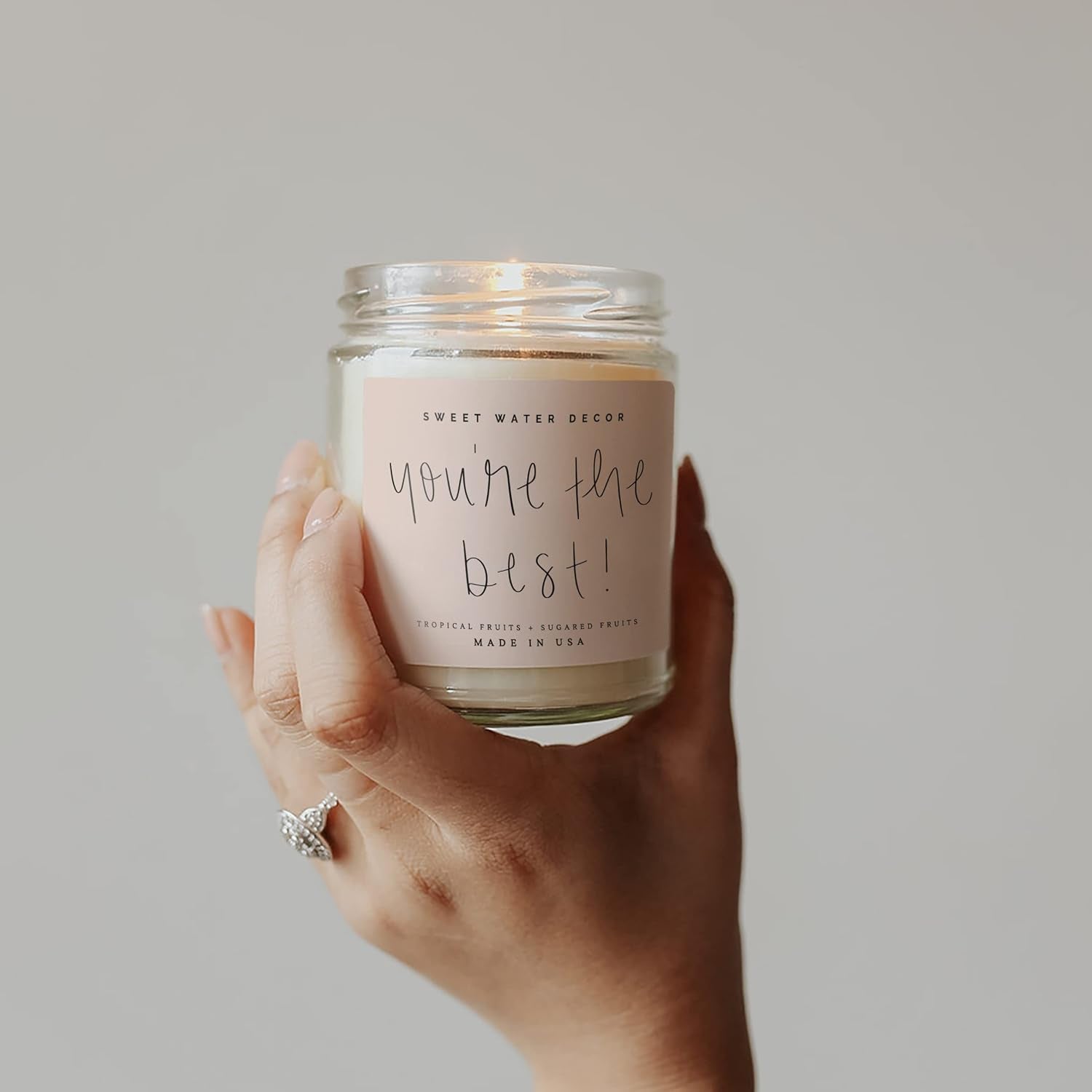 You're the Best Tropical Scented Candle