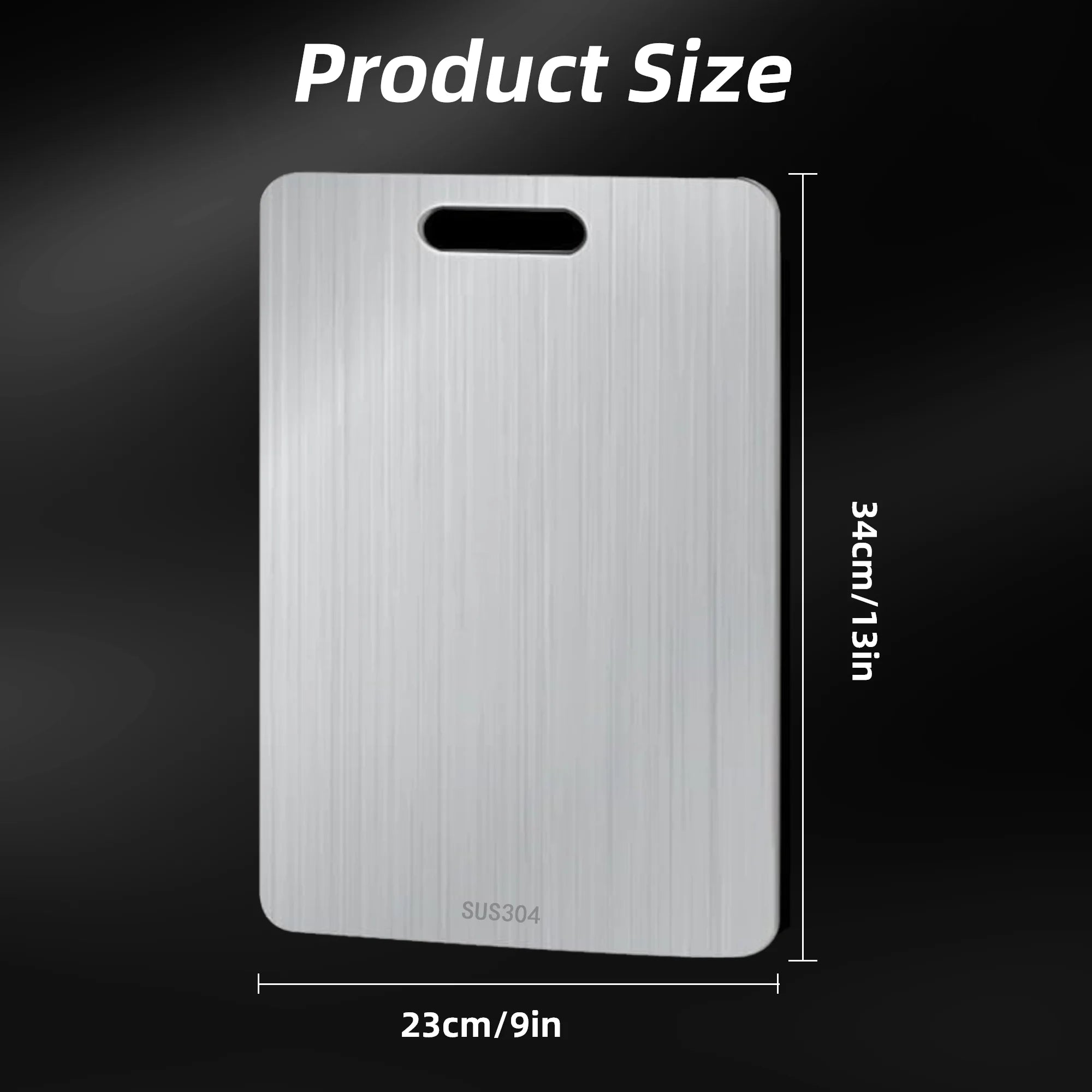 Double-Sided Titanium Cutting Board
