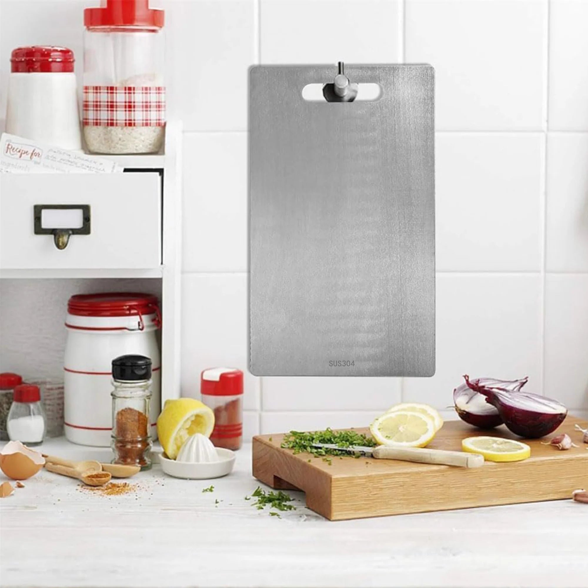 Double-Sided Titanium Cutting Board
