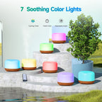  500ml Water Scent Diffuser with Remote and 6 Essential Oils