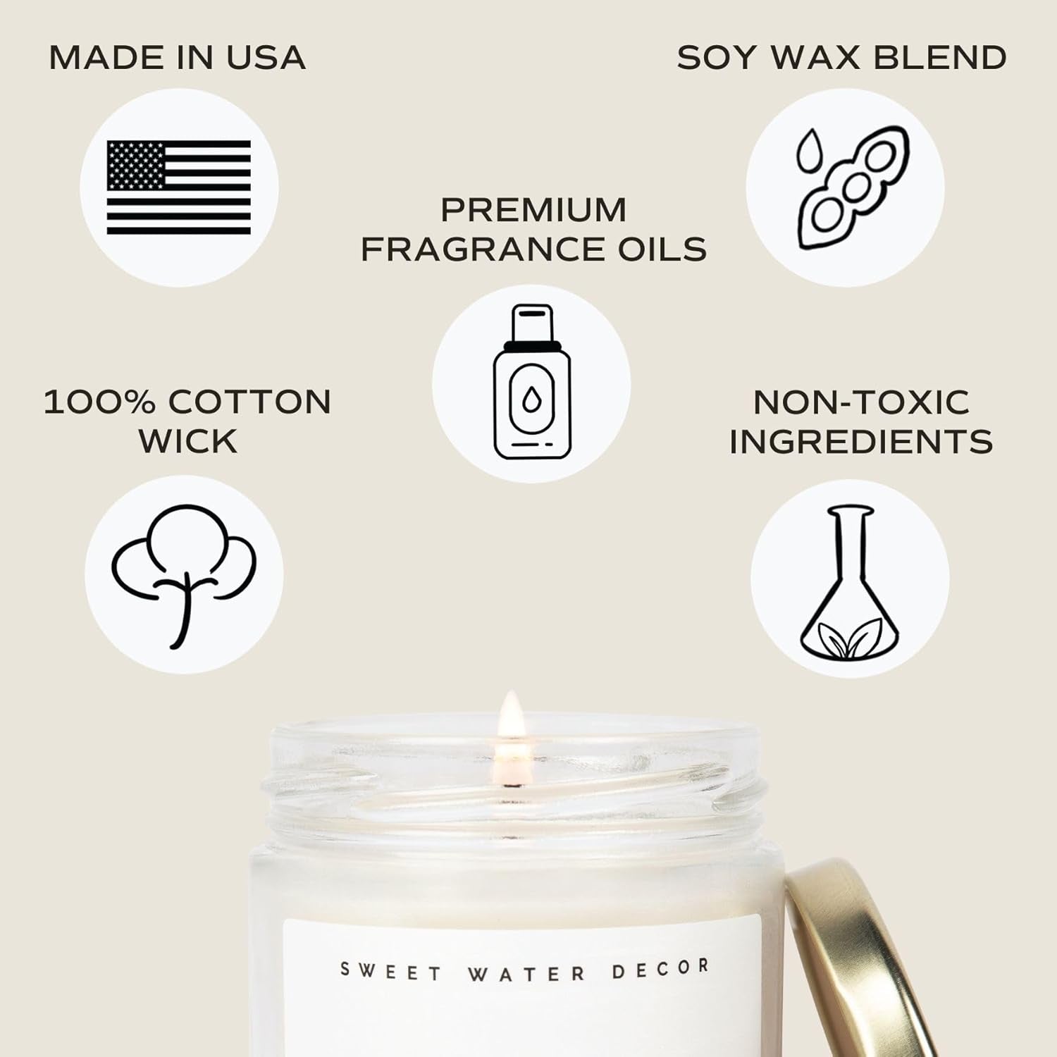 You're the Best Tropical Scented Candle
